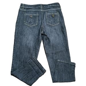 151 Jeans One5One Jeans Stretch Women Size 6  jeans Dark Wash
